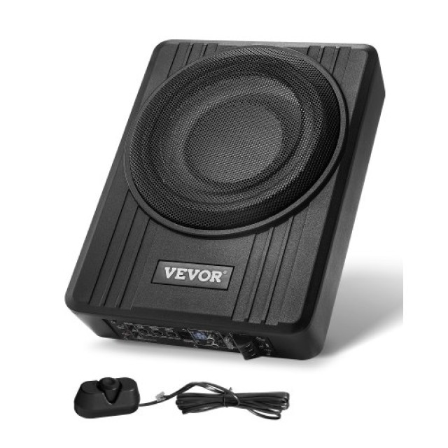 VEVOR 10 300W Υποκάθισμα Αυτοκινήτου Υπογούφερ Λεπτό Ενισχυμένο Σύσ...