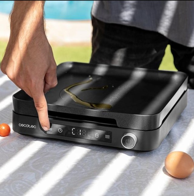 Επαγωγική εστία Full Magma Grill 2000 W Cecotec CEC-02855