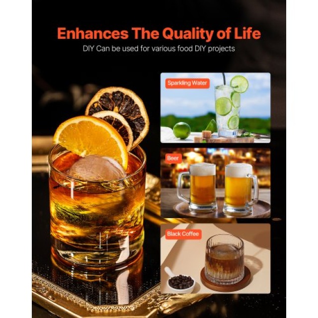 VEVOR  Παγομηχανή για Ουίσκι 53mm Ασημί BQYJYSLC53MMB9SO7V0 VEVOR  Παγομηχανή για Ουίσκι 53mm Ασημί BQYJYSLC53MMB9SO7V0