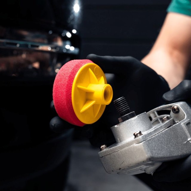 K2  Σφουγγάρι Γυαλίσματος Φαναριών 80x80mm LAMP DOCTOR PAD Σ K533