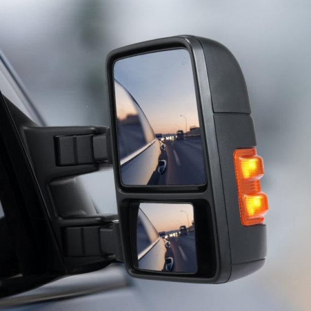 VEVOR Ηλεκτρικοί Καθρέπτες Ρυμούλκησης για Ford F250-F550 (2008-2016) Αναδιπλούμενοι  QYJHZKFTF250VYPC4V9
