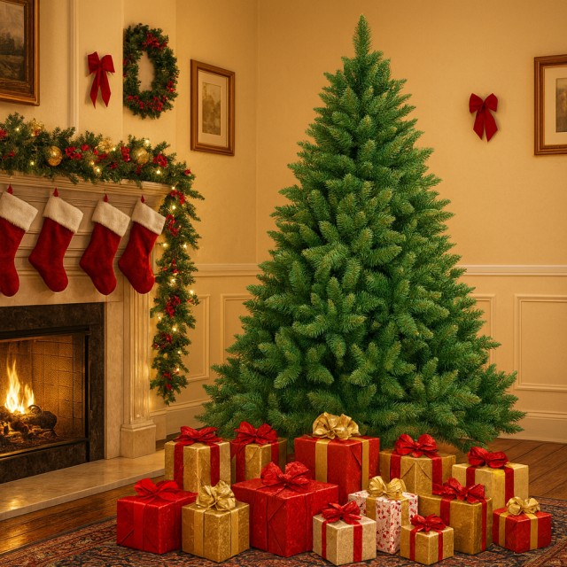 BAKAJI Χριστουγεννιάτικο Δέντρο Πράσινο Canberra 240 εκ. Πολύ Πυκνό... BAKAJI Χριστουγεννιάτικο Δέντρο Πράσινο Canberra 240 εκ. Πολύ Πυκνό...