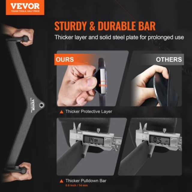 VEVOR  Λαβή V-bar για Τρικέφαλους και Λάτ Πουλντάουν για Οικιακό Γυμναστήριο JSPJVXXLGJJKGIW4XV0