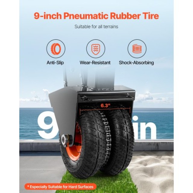 VEVOR Τρέιλερ Ντόλι Μεταφοράς 1000lbs με Μπάλες 2 και 2-5/16 ιντσών...