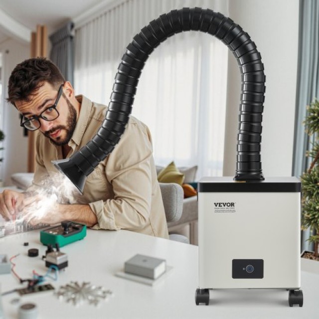 VEVOR Απορροφητήρας Καπνού 85W με Φίλτρα 3 Σταδίων PYJQDDY200LFAKTGUV2
