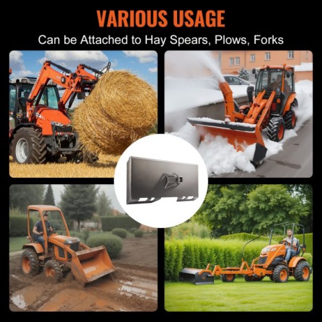 Πλάκα Προσαρμογής Skid Steer 1/4 VEVOR  HYAZB14KSAZBSFXWUV0