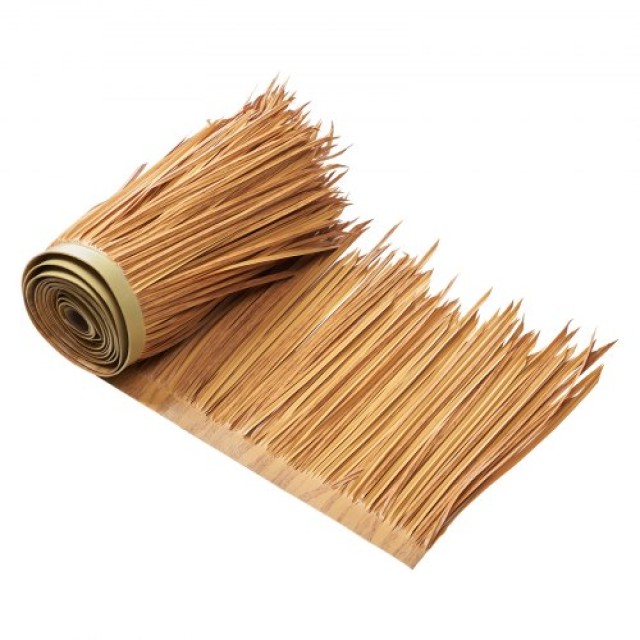 VEVOR Τεχνητή Καλαμωτή Σκεπή 1.3x3.2 ft για Μεξικάνικη Καλύβα Tiki ...