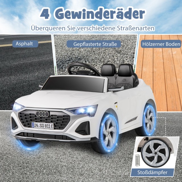 Costway  Παιδικό Ηλεκτρικό Αυτοκίνητο Audi SQ8 12V με Τηλεχειριστήρ...