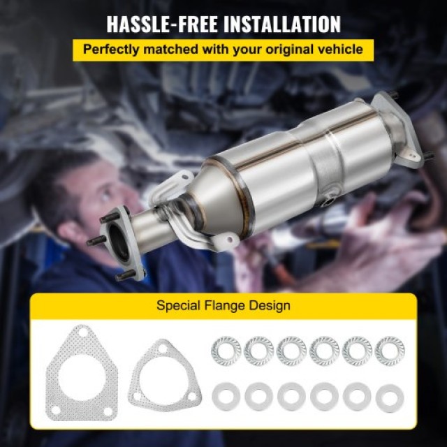 VEVOR Καταλύτης Υψηλής Ροής για Honda Accord 2003-2007 2.4L  CHZHQ0...