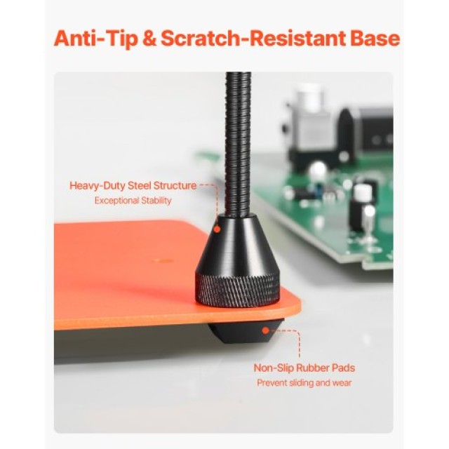 VEVOR Σταθμός Συγκόλλησης με 3Χ Μεγεθυντικό Φακό και 5 Βραχίονες FZ...