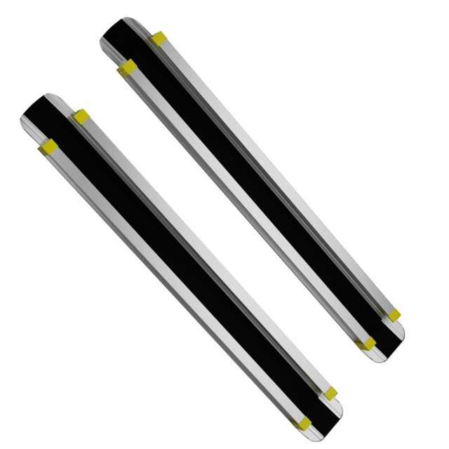 Costway Τηλεσκοπική Ράμπα Αλουμινίου με Αντιολισθητική Επιφάνεια (Μ...