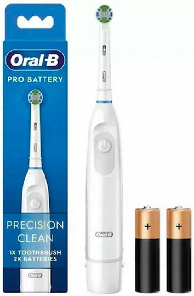 Oral-B Pro Battery Precision Clean Ηλεκτρική Οδοντόβουρτσα Μπαταρία...