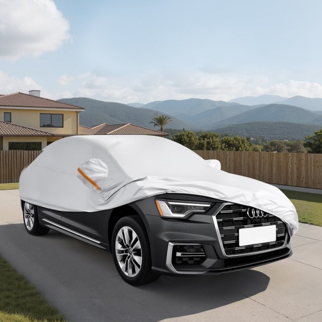 VEVOR Αδιάβροχο Κάλυμμα Αυτοκινήτου για Μεγάλα Ευρωπαϊκά Σεντάν - 5...