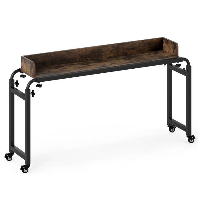 Costway Πολυλειτουργικό Κλινικό Τραπέζι με Ρόδες και Ρυθμιζόμενο Ύψ... Costway Πολυλειτουργικό Κλινικό Τραπέζι με Ρόδες και Ρυθμιζόμενο Ύψ...