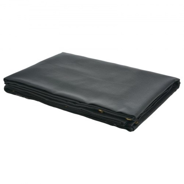VEVOR Κάλυμμα Δίχτυ Απορριμματοφόρου, 6 x 14 ft, Βαρέως Τύπου PVC Μαύρο  KCPVC6X1418OZJELJV0