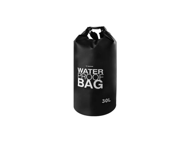 Αδιάβροχη Τσάντα PVC 30lt 54 x 60 cm– Μαύρο  23568 Trizand
