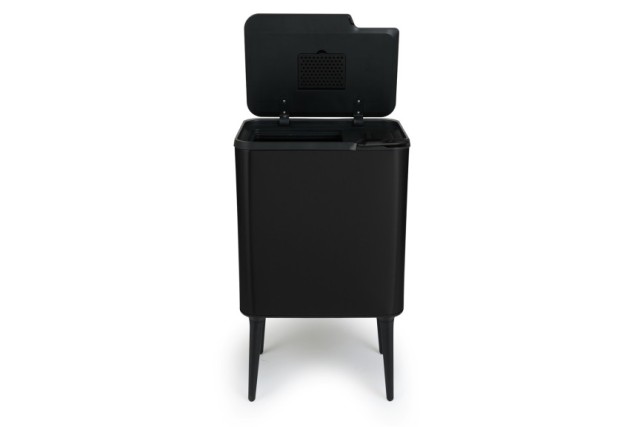Κάδος Απορριμμάτων Push Bin 36L 48 x 38 x 54,5 cm - Ματ Μαύρο 87206...