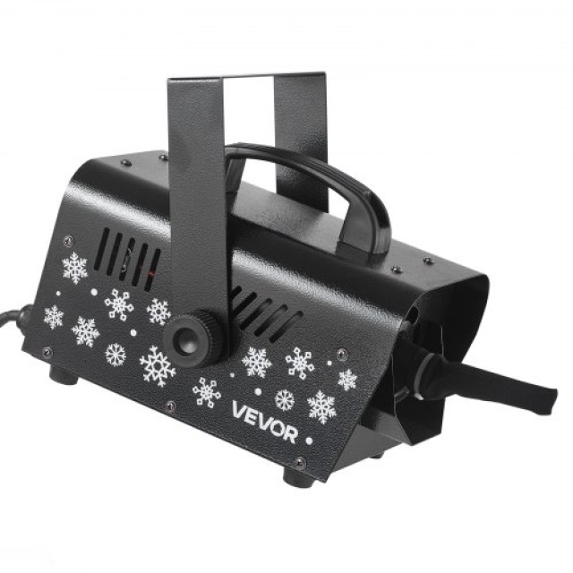 VEVOR Μηχανή Τεχνητού Χιονιού 1500W με Ασύρματο Χειριστήριο XHJXP15...