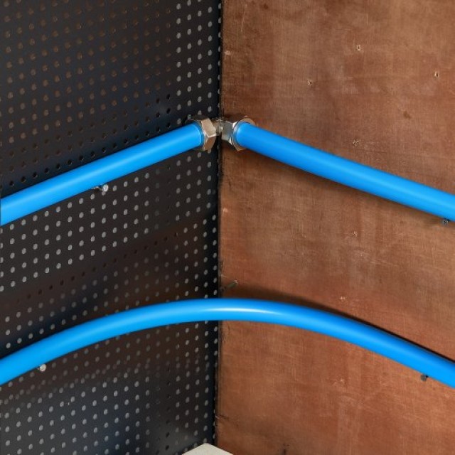 VEVOR  Σύστημα Αεροσυμπιεστή 3/4 x 300FT HDPE/Αλουμίνιο Μπλε  YSKQG...