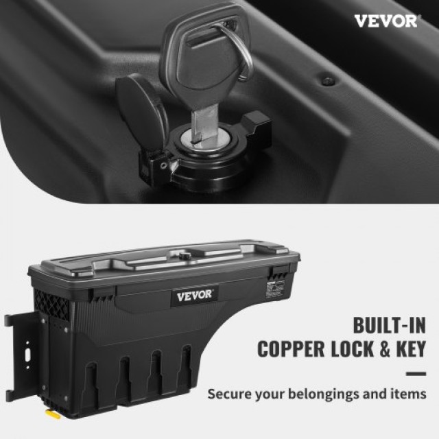 VEVOR Κουτί Αποθήκευσης Φορτηγού, Αδιάβροχο, 20L, Chevrolet Silvera...