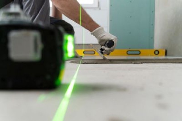 Multistore Επίπεδο laser επιπέδου πράσινο σταυροειδές laser 360° 4D...