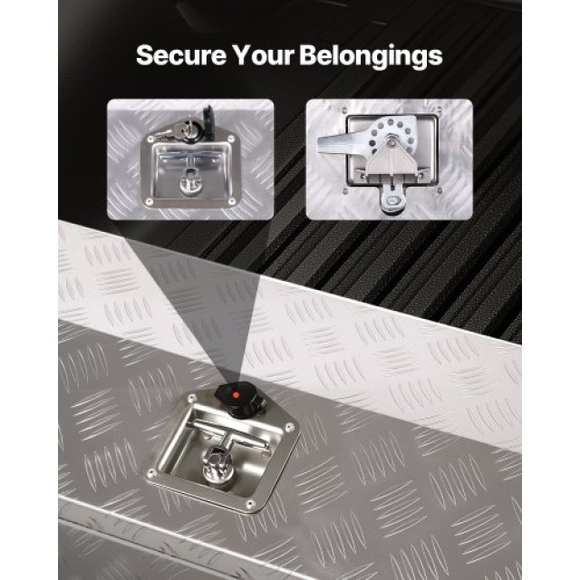 VEVOR Κουτί Εργαλείων Αλουμινίου Βαρέως Τύπου για Φορτηγό 30x13x13 ... VEVOR Κουτί Εργαλείων Αλουμινίου Βαρέως Τύπου για Φορτηγό 30x13x13 ...