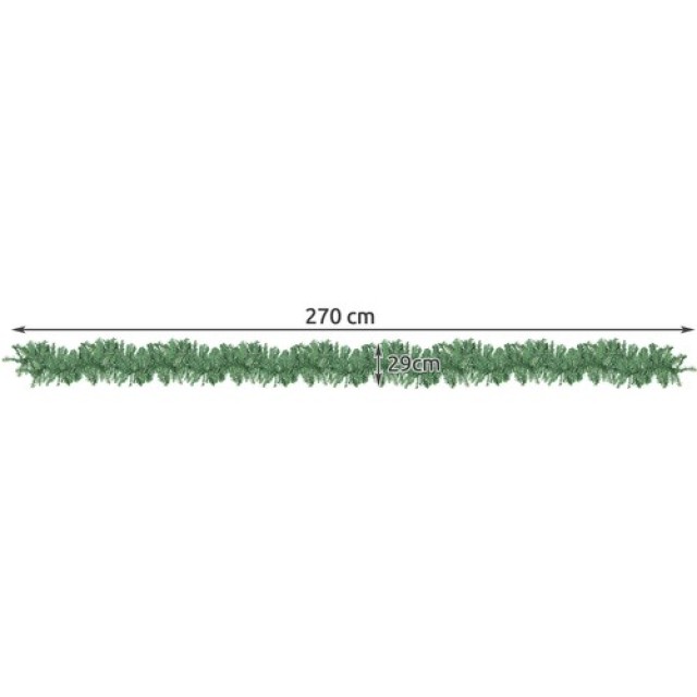 Χριστουγεννιάτικη Γιρλάντα 270 cm Ruhhy 22321