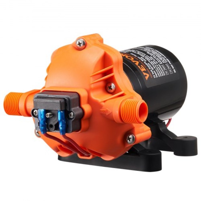 VEVOR  Αντλία Διαφράγματος 12V 3.5GPM 13.25L/min με Διακόπτη Πίεσης 3-Θαλάμων 12VYYSB3Q35G3N0DNV9
