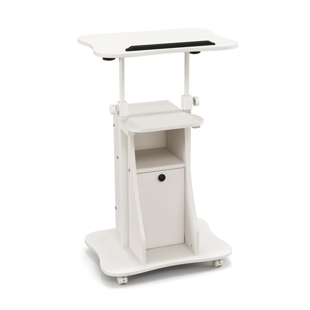 Πολυλειτουργικό Τραπέζι Υπολογιστή με Ρυθμιζόμενη Επιφάνεια και Απο... Πολυλειτουργικό Τραπέζι Υπολογιστή με Ρυθμιζόμενη Επιφάνεια και Απο...