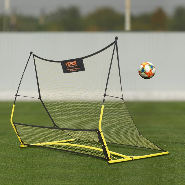 Soccer Trainer, 2 σε 1 Φορητό Δίχτυ Aναπήδησης  Μπαλών για Προπόνηση Ποδοσφαίρου ZQHDWTZDZBXGZ780TV0