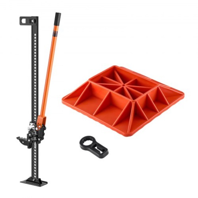 VEVOR Γρύλος Υψηλής Ανύψωσης 3.18 Τ 122cm με Βάση για Τρακτέρ και Ο...