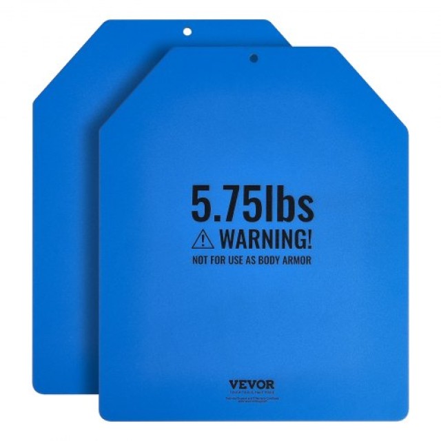 VEVOR  Πλάκες Γιλέκου 2x5.75 LB για Προπόνηση Τρεξίματος  BXGBPBSP5...