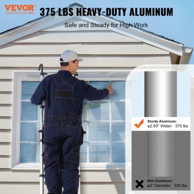 VEVOR  Τηλεσκοπική Σκάλα 20.3FT 375 LBS  SSLTNLSLK203XEMJZV0