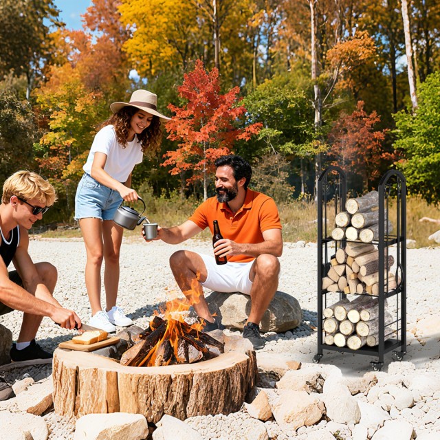 Costway 3-επίπεδη τροχήλατη βάση ξύλων για εσωτερική και εξωτερική ... Costway 3-επίπεδη τροχήλατη βάση ξύλων για εσωτερική και εξωτερική ...