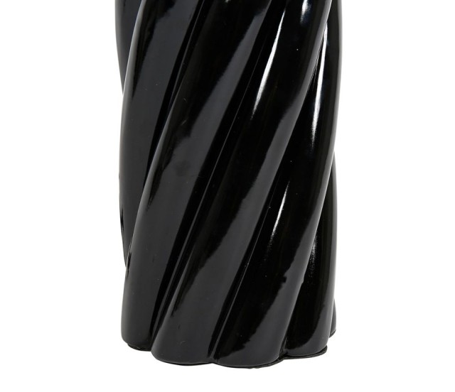 Osteria Μαύρο Κεραμικό Φωτιστικό Twist -36175