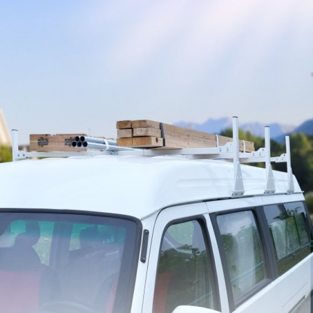 Ράφι Οροφής Βαν VEVOR, 3 Μπάρες, 340 kg, για Chevrolet Express κ.ά.  XSHCH474837508SG0V0