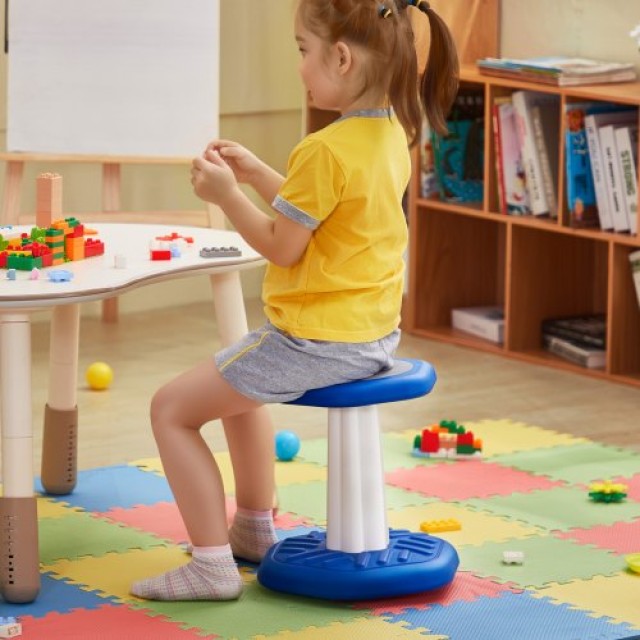 Παιδική Καρέκλα Ισορροπίας VEVOR με Μαξιλάρι για Ηλικίες 3-7 Μπλε  PHZDZYJCKLSX7Z5WHV0