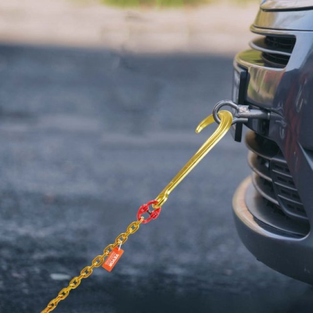 Αλυσίδα Ρυμούλκησης VEVOR 5/16x6 G80 με Γάντζους J & RTJ  RTJGTLMGDX1JFWHVRV0