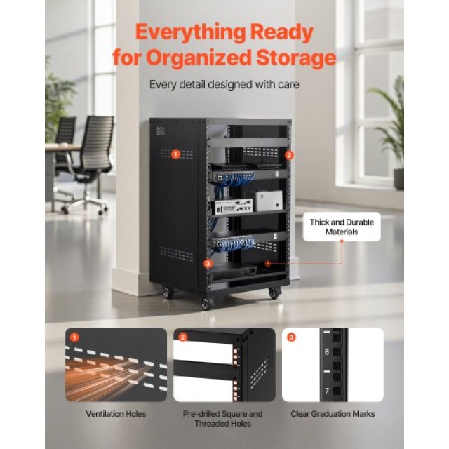 VEVOR Ράφι Εξοπλισμού Στούντιο 16U, Φορτίο Μέγιστης Αντοχής 90.7 kg... VEVOR Ράφι Εξοπλισμού Στούντιο 16U, Φορτίο Μέγιστης Αντοχής 90.7 kg...