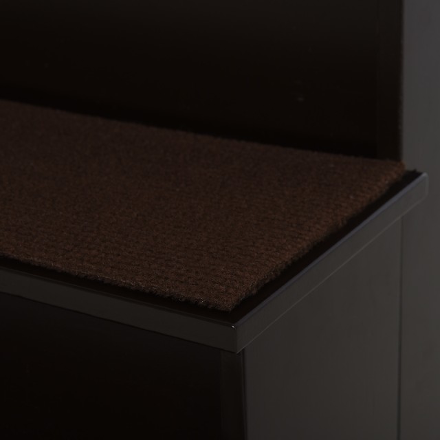 PawHut Σκάλα για Κατοικίδια με Μαξιλάρια, 40x59x54.2 εκ, Καφέ D06-078