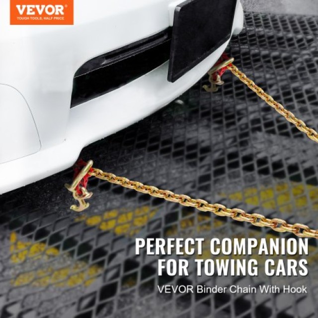 Αλυσίδα Ρυμούλκησης VEVOR 5/16 x 3 G80 με Άγκιστρα RTJ & Grab 10800 lbs  RTJGTLMGDX1JFOYFCV0