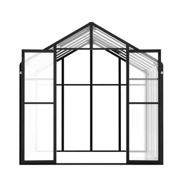 VEVOR  Θερμοκήπιο Πολυανθρακικού 8x12 Ft Εξωτερικό για Κήπο  JTSZWSL8W12F5VOMTV0