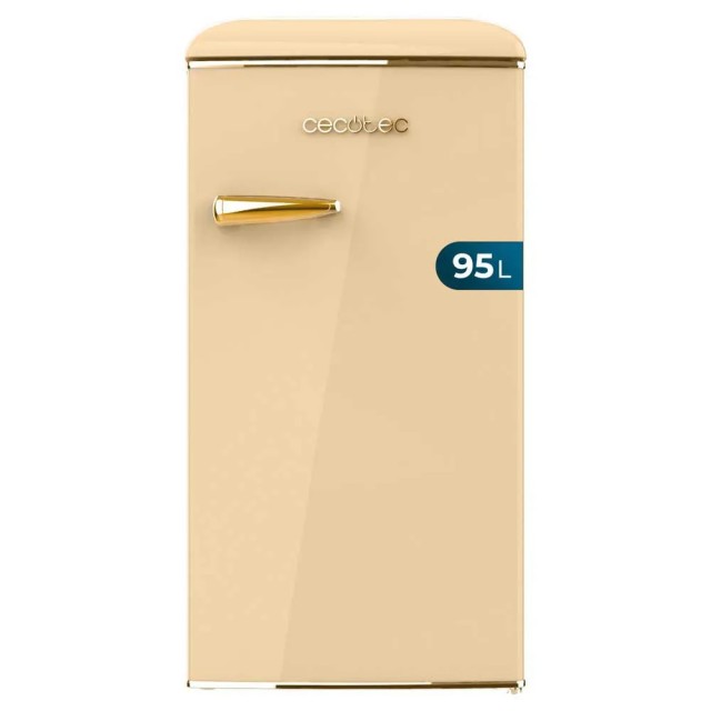 Ρετρό Μίνι Ψυγείο 95L με Κατάψυξη Icebox & Ρυθμιζόμενη Θερμοκρασία Μπεζ CEC-00259 Cecotec
