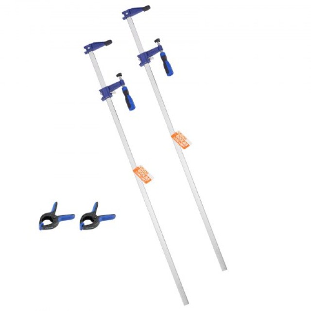 VEVOR Σφιγκτήρες Ξυλουργικής 2 τεμ 91.4cm Κλειδώματος από Χυτοσίδηρ...