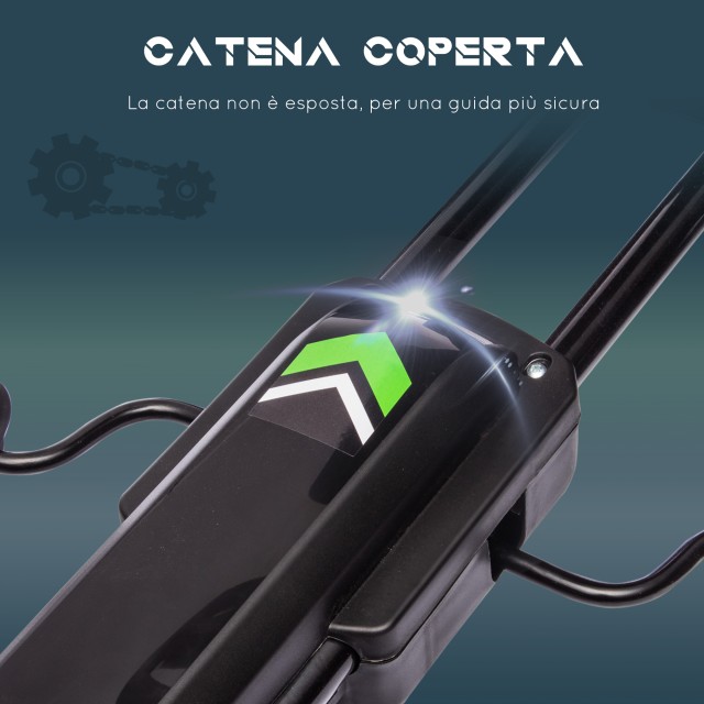 HOMCOM Παιδικό Ποδήλατο Go Kart 121x58x61 εκ, Κόκκινο 370-276V00RD