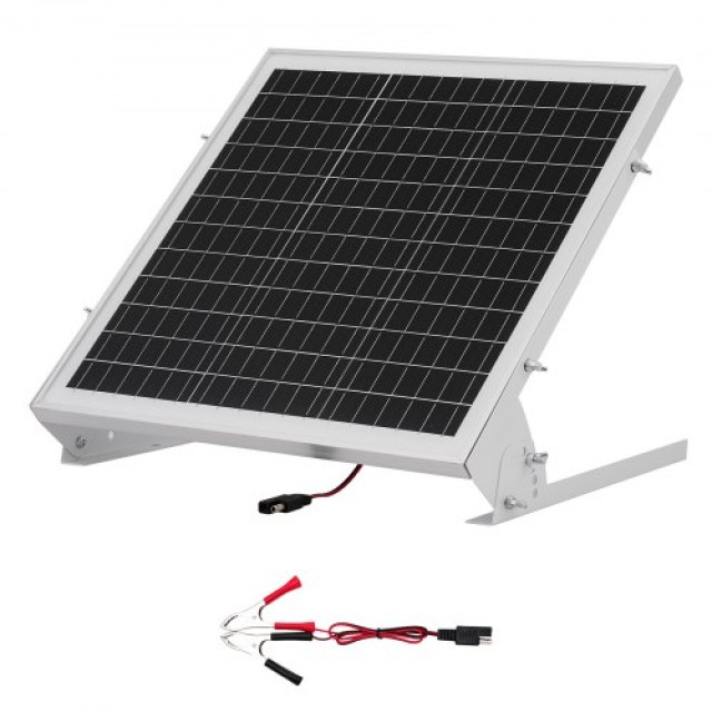 VEVOR Ηλιακός Φορτιστής 20W 12V με MPPT, Αδιάβροχος IP65 για Οχήματ... VEVOR Ηλιακός Φορτιστής 20W 12V με MPPT, Αδιάβροχος IP65 για Οχήματ...