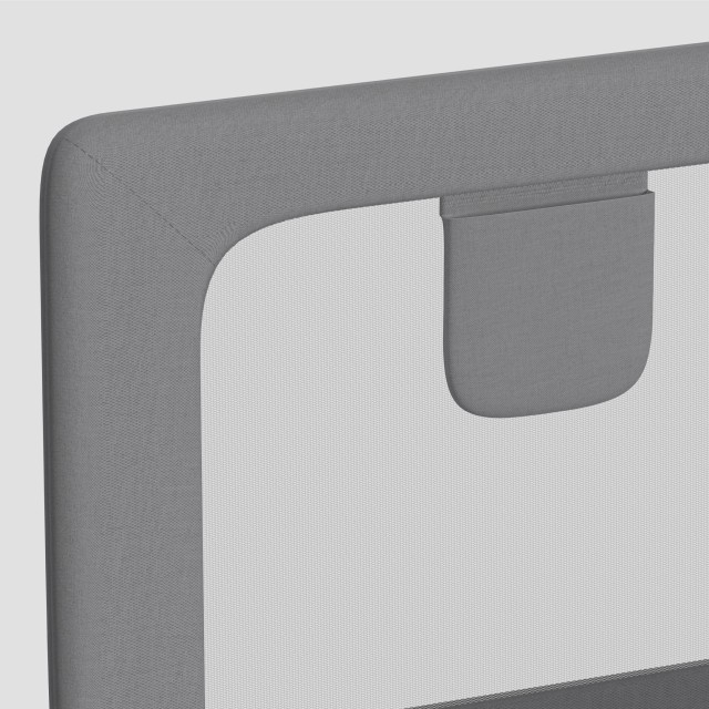 Tulano Προστατευτικό Κιγκλίδωμα Κρεβατιού 200cm Cover 30 Γκρι 59037...