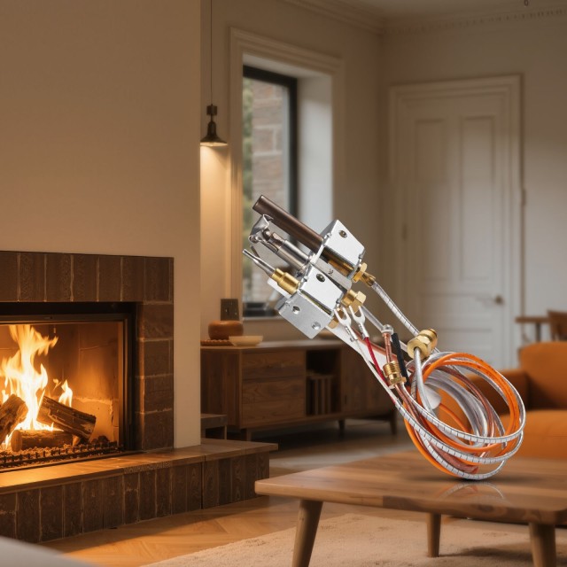 VEVOR Σύστημα Ανάφλεξης Φυσικού Αερίου για Τζάκι, Συμβατό με Μοντέλ...