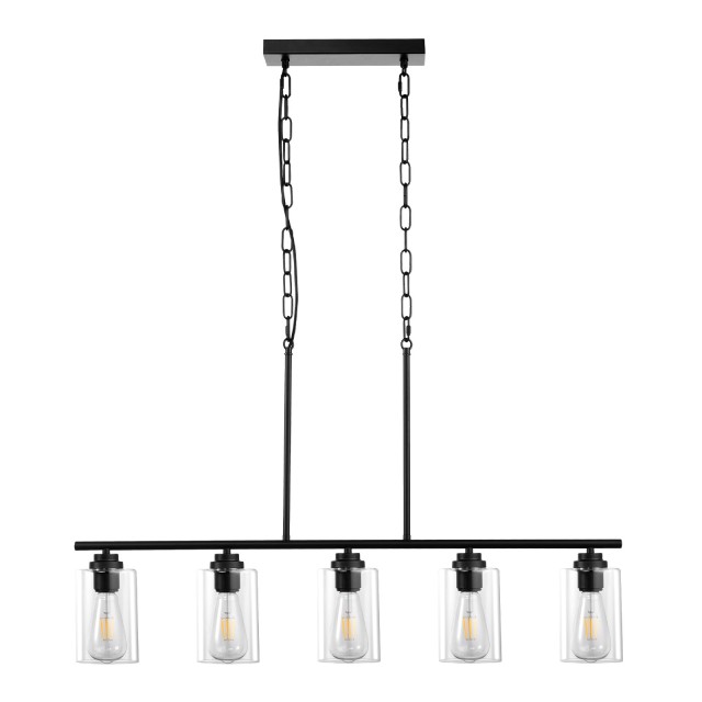 Φωτιστικό Τραπεζαρίας  με 5 λαμπτήρες 60W  VEVOR XXDTDBL2040Y4MD22V7