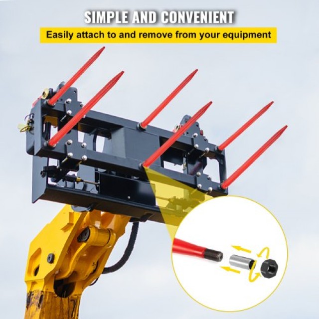 Δόρυ Σανό VEVOR 32 1350 lbs για Τρακτέρ & Φορτωτές  CM36X810-1350HS...